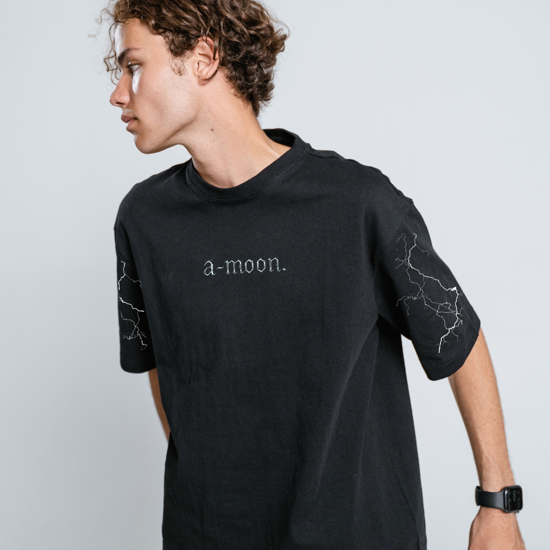 Thunder T-shirt Noir  - Image 1